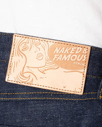 Naked & Famous Denim True Guy Regular Straight Mens Jeans - Brawler Selvedge