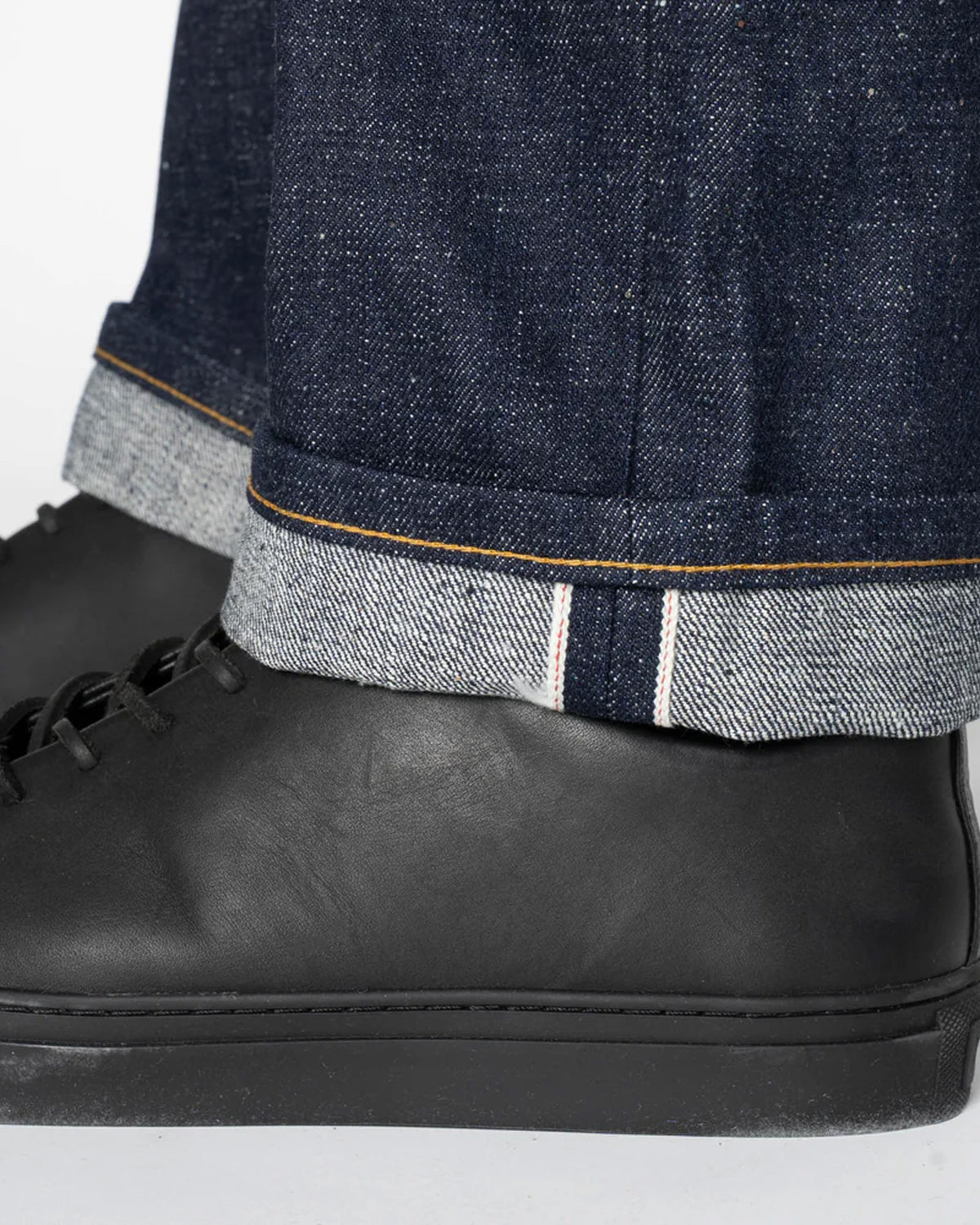 Naked & Famous Denim True Guy Regular Straight Mens Jeans - Brawler Selvedge