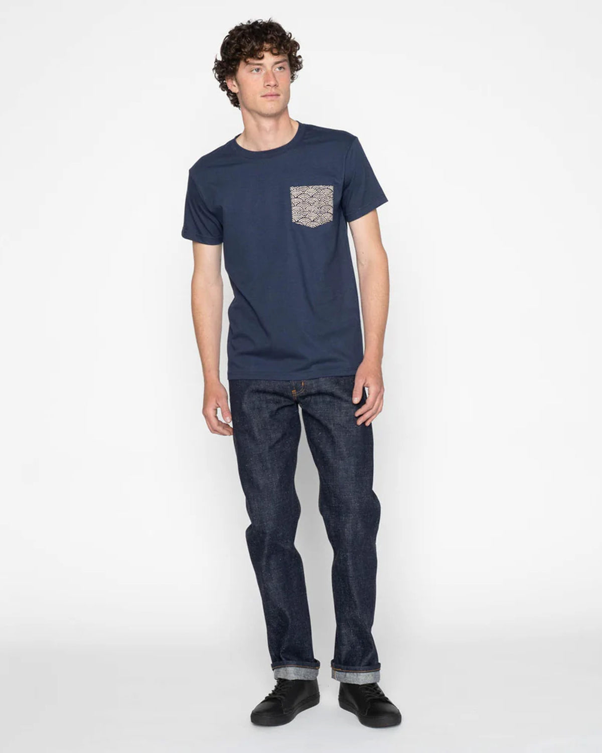 Naked & Famous Denim True Guy Regular Straight Mens Jeans - Brawler Selvedge
