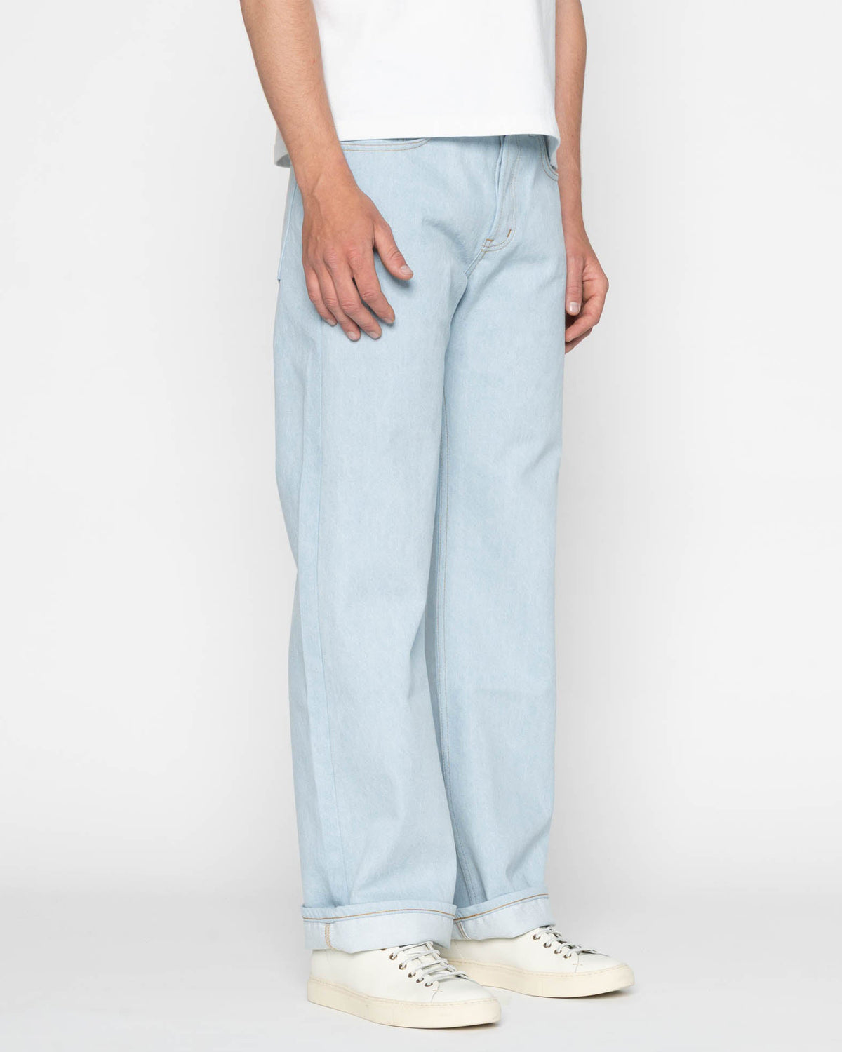 Naked & Famous Denim Strong Guy Relaxed Straight Mens Jeans - Secret Agent Denim | Naked & Famous Denim Jeans | JEANSTORE