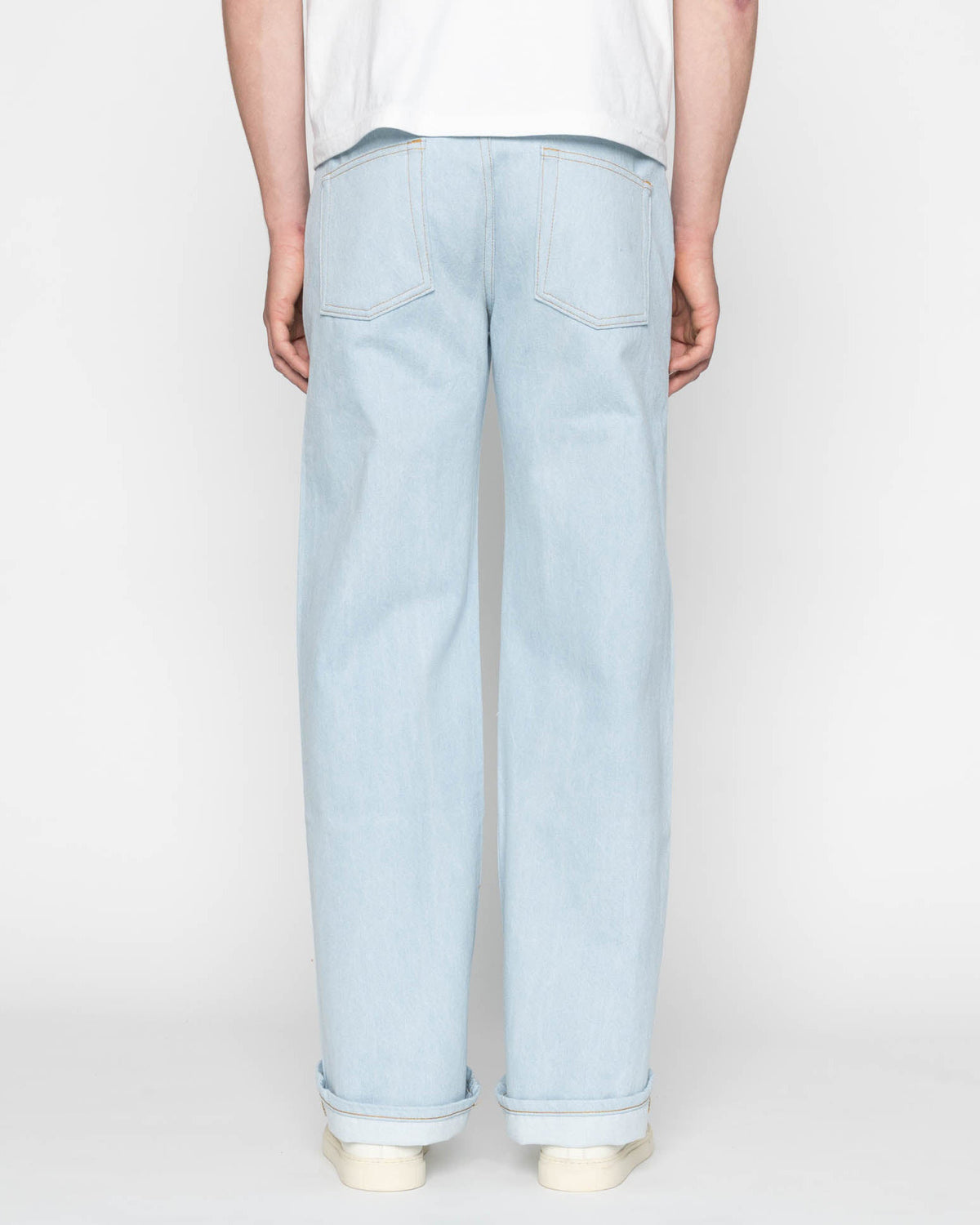 Naked & Famous Denim Strong Guy Relaxed Straight Mens Jeans - Secret Agent Denim | Naked & Famous Denim Jeans | JEANSTORE