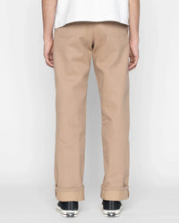 Naked & Famous Denim Pleated Trouser - Selvedge Slacks Beige | Naked & Famous Denim Chinos & Trousers | JEANSTORE