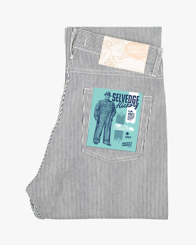 Naked & Famous Denim True Guy Regular Straight Mens Jeans - Hickory Selvedge