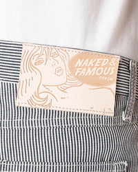 Naked & Famous Denim True Guy Regular Straight Mens Jeans - Hickory Selvedge