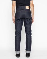 Naked & Famous Denim Weird Guy Regular Tapered Mens Jeans - Elephant 2 Reborn