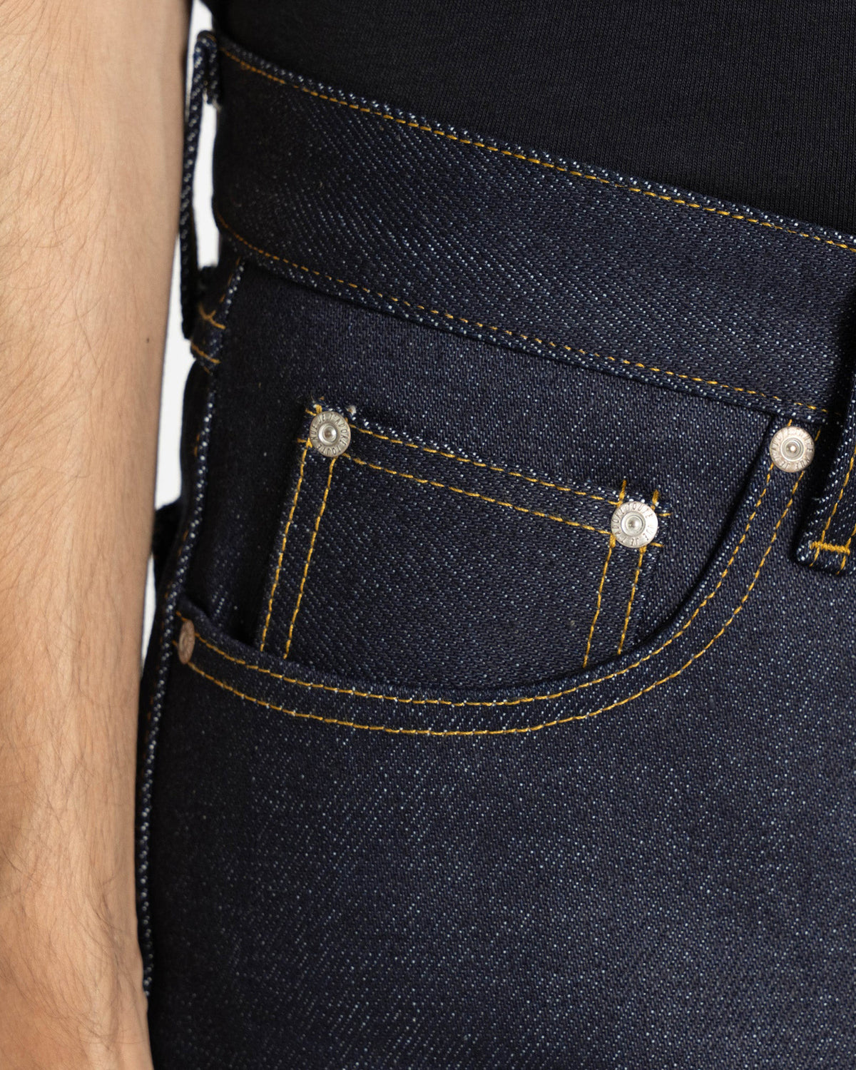 Naked & Famous Denim Weird Guy Regular Tapered Mens Jeans - Elephant 2 Reborn
