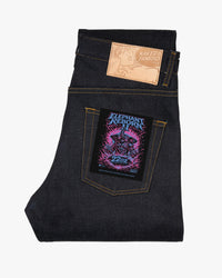 Naked & Famous Denim Easy Guy Relaxed Tapered Mens Jeans - Elephant 2 Reborn