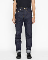 Naked & Famous Denim Easy Guy Relaxed Tapered Mens Jeans - Elephant 2 Reborn