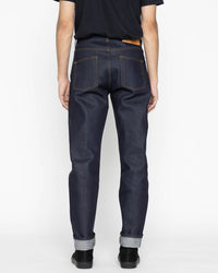 Naked & Famous Denim Easy Guy Relaxed Tapered Mens Jeans - Elephant 2 Reborn