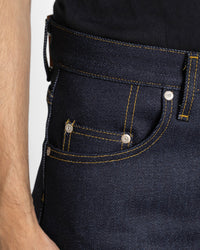 Naked & Famous Denim Easy Guy Relaxed Tapered Mens Jeans - Elephant 2 Reborn