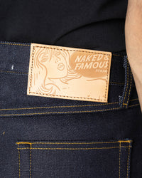 Naked & Famous Denim Easy Guy Relaxed Tapered Mens Jeans - Elephant 2 Reborn