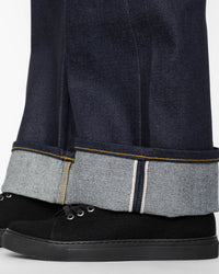 Naked & Famous Denim Strong Guy Relaxed Straight Mens Jeans - Elephant 2 Reborn