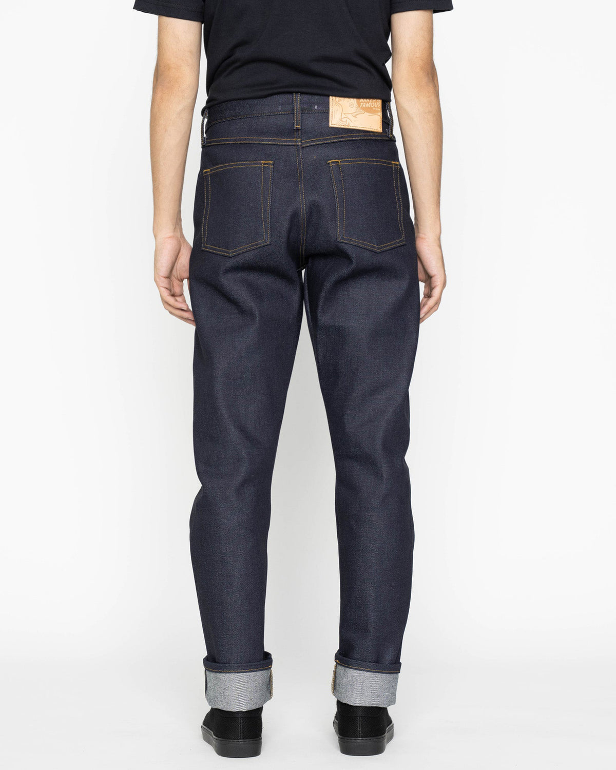Naked & Famous Denim True Guy Regular Straight Mens Jeans - Elephant 2 Reborn | Naked & Famous Denim Jeans | Jeanstore
