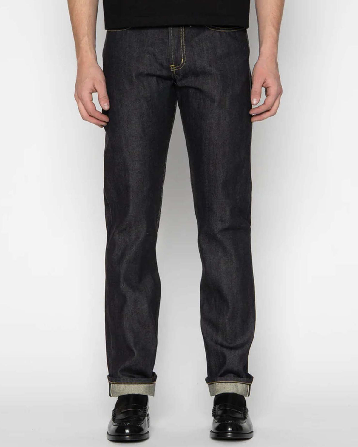 Naked & Famous Denim Weird Guy Regular Tapered Mens Jeans - Guardian 2 | Naked & Famous Denim Jeans | Jeanstore