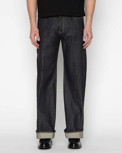 Naked & Famous Denim Strong Guy Relaxed Straight Mens Jeans - Guardian 2 Selvedge