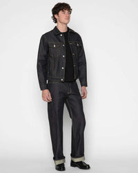 Naked & Famous Denim Strong Guy Relaxed Straight Mens Jeans - Guardian 2 Selvedge