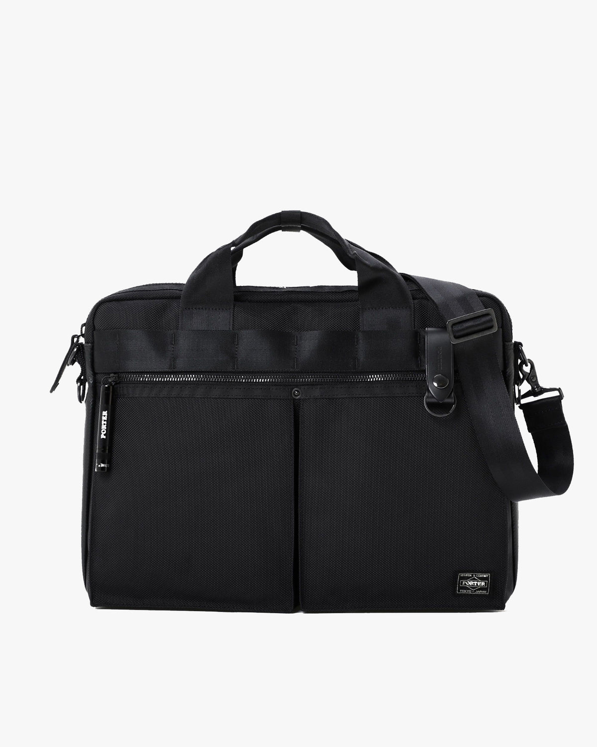 Porter-Yoshida & Co. Heat 2-Way Briefcase - Black