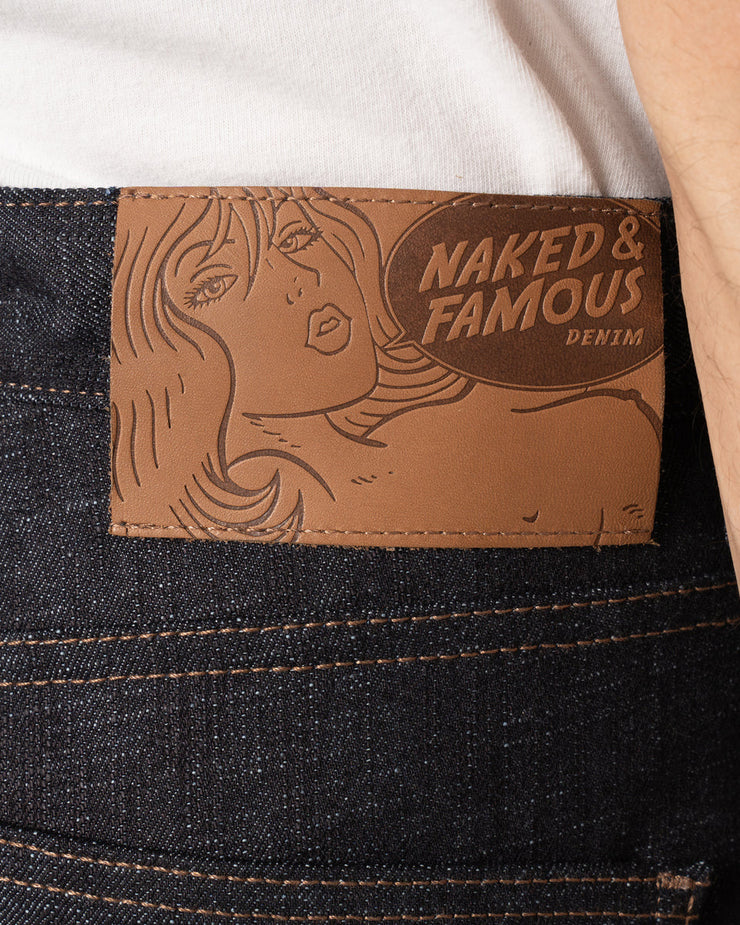 Naked & Famous Denim Super Guy Skinny Mens Jeans - Slub Stretch Selvedge