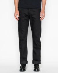 Naked & Famous Denim True Guy Regular Straight Mens Jeans - Black Cobra Stretch Selvedge | Naked & Famous Denim Jeans | JEANSTORE