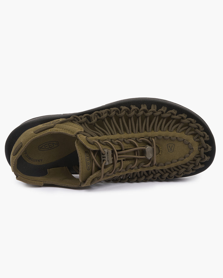 Keen Uneek Sneaker - Dark Olive / Black