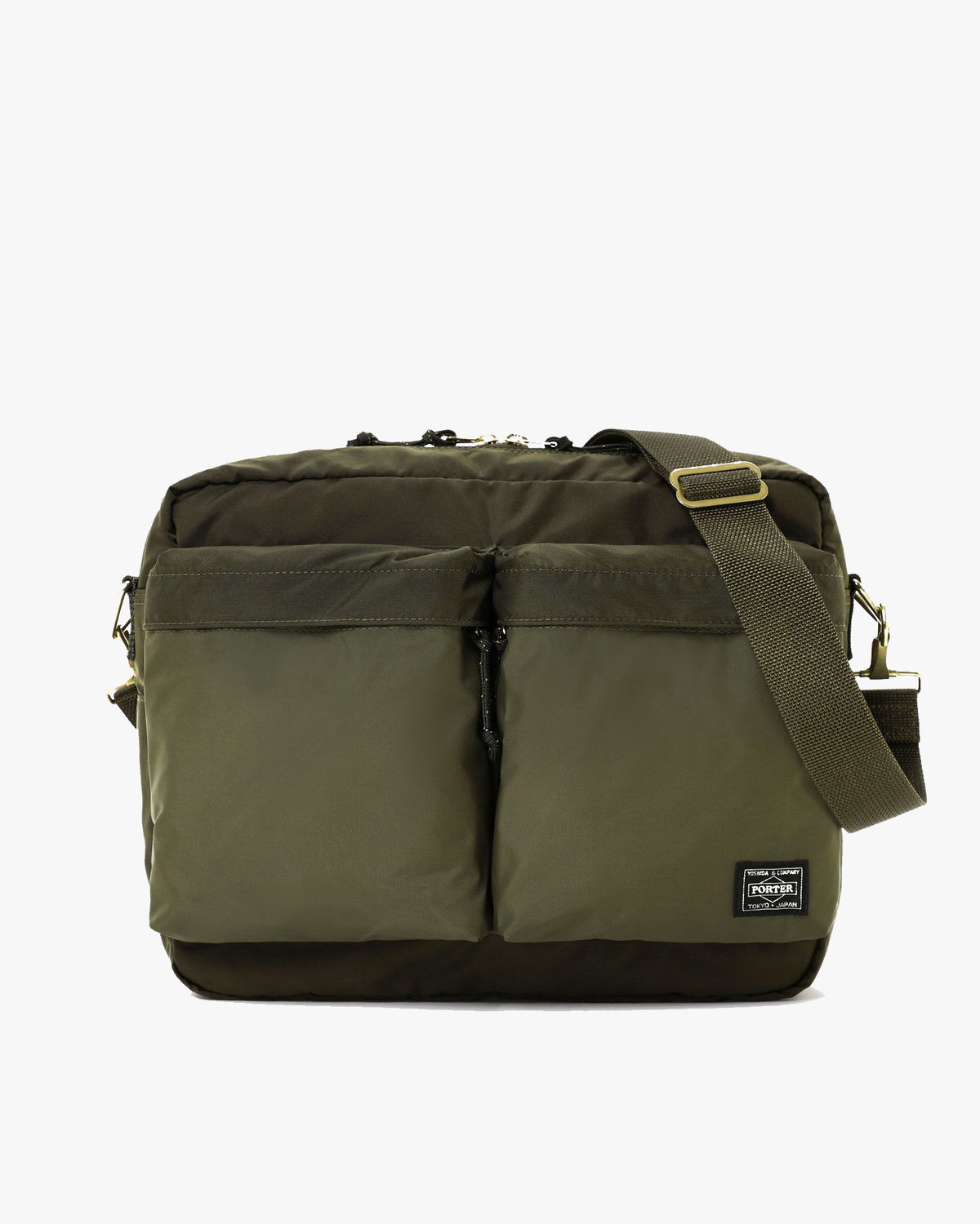 Porter-Yoshida & Co. Force Shoulder Bag - Olive Drab