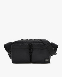 Porter-Yoshida & Co. Force 2-Way Waist Bag - Black | Porter-Yoshida & Co. Bags | JEANSTORE