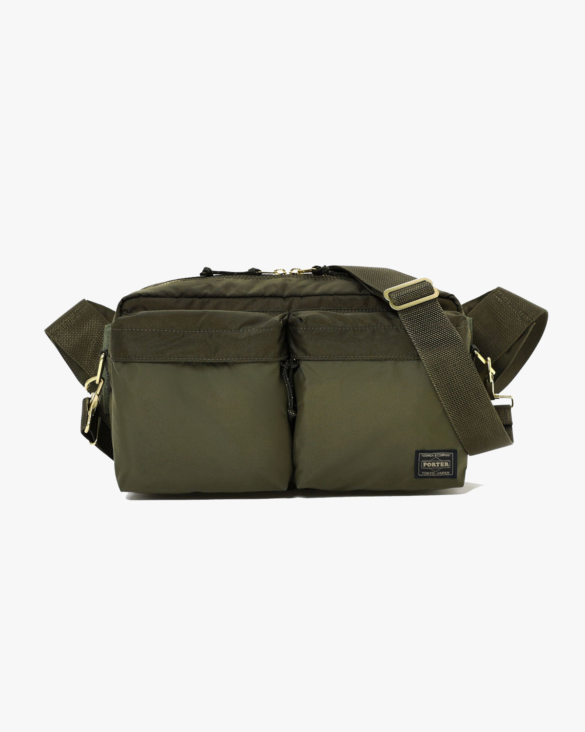 Porter-Yoshida & Co. Force 2-Way Waist Bag - Olive Drab