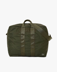 Porter-Yoshida & Co. 2 Way Flex Duffle Bag - Olive Drab
