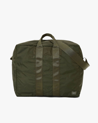 Porter-Yoshida & Co. 2 Way Flex Duffle Bag - Olive Drab
