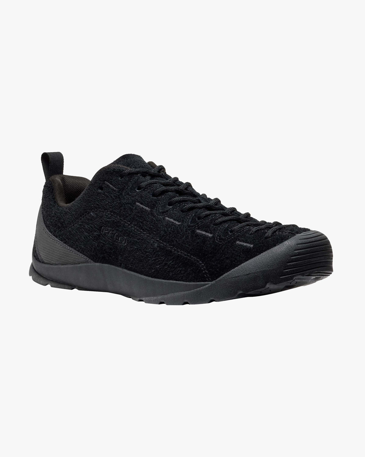 Keen Jasper Suede Sneaker - Hairy Black / Black