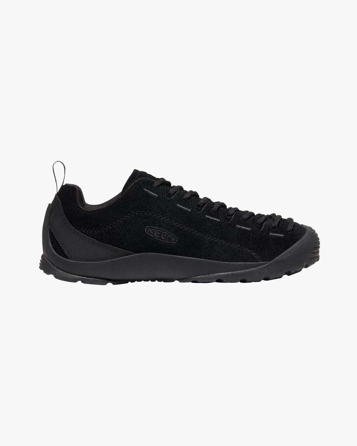 Keen Jasper Suede Sneaker - Hairy Black / Black