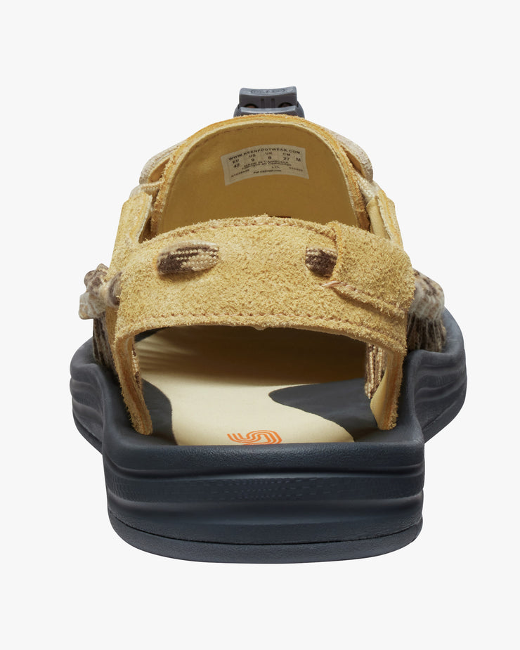 Keen x SNS Uneek Flat Cord Sneaker - Wheat / Reed Yellow