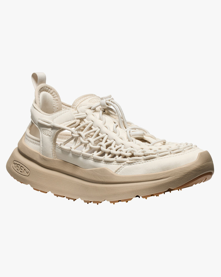 Keen Womens Uneek WK Sneaker - Birch / Plaza Taupe