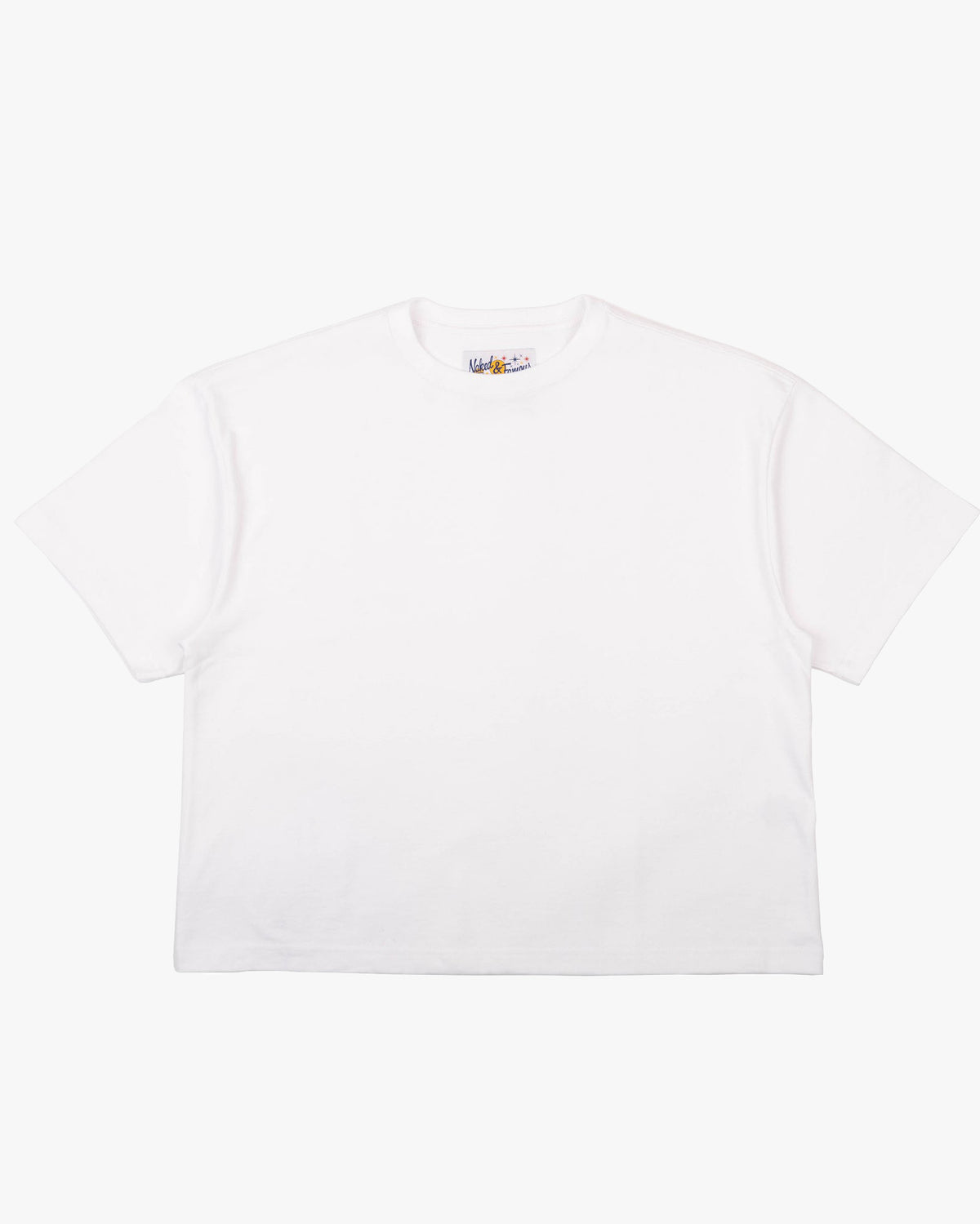 Naked & Famous Denim Strong Tee - 11oz Heavyweight Jersey / White