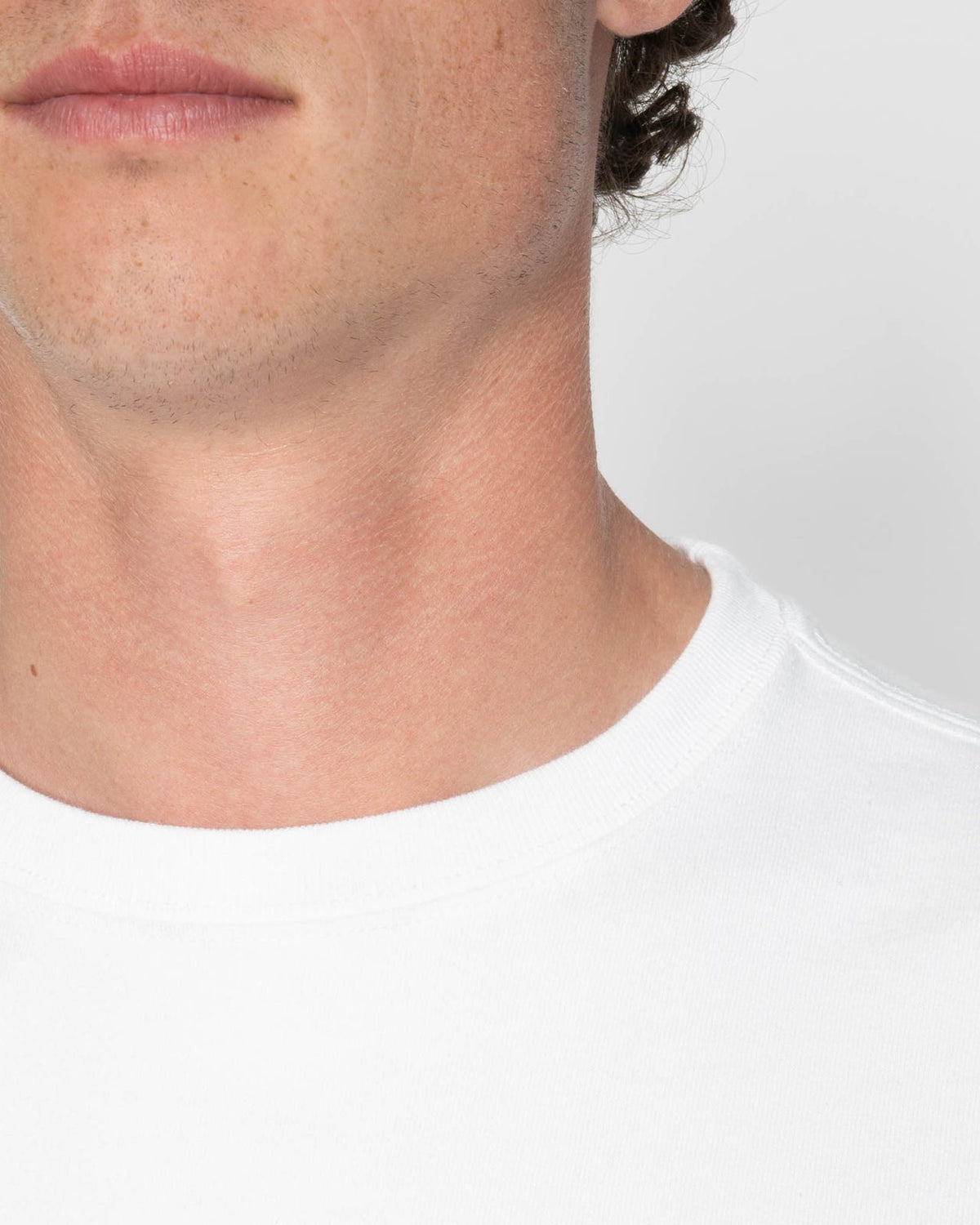 Naked & Famous Denim Strong Tee - 11oz Heavyweight Jersey / White