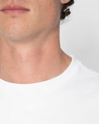 Naked & Famous Denim Strong Tee - 11oz Heavyweight Jersey / White