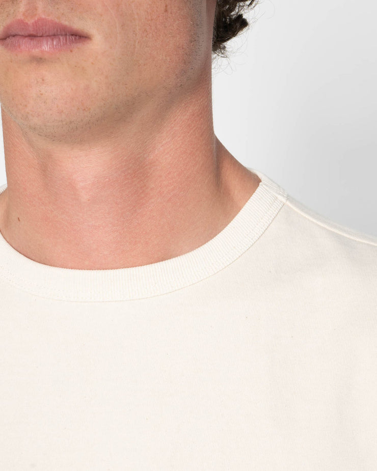 Naked & Famous Denim Strong Tee - 11oz Heavyweight Jersey / Natural