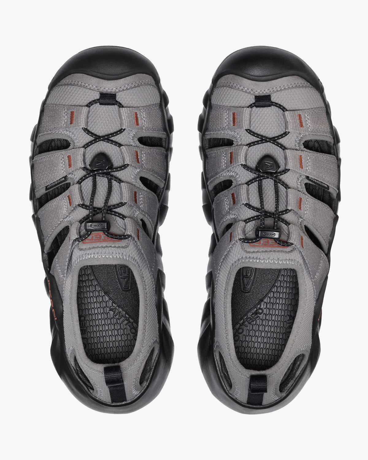 Keen Hyperport H2 Sandal - Steel Grey / Burnt Brick