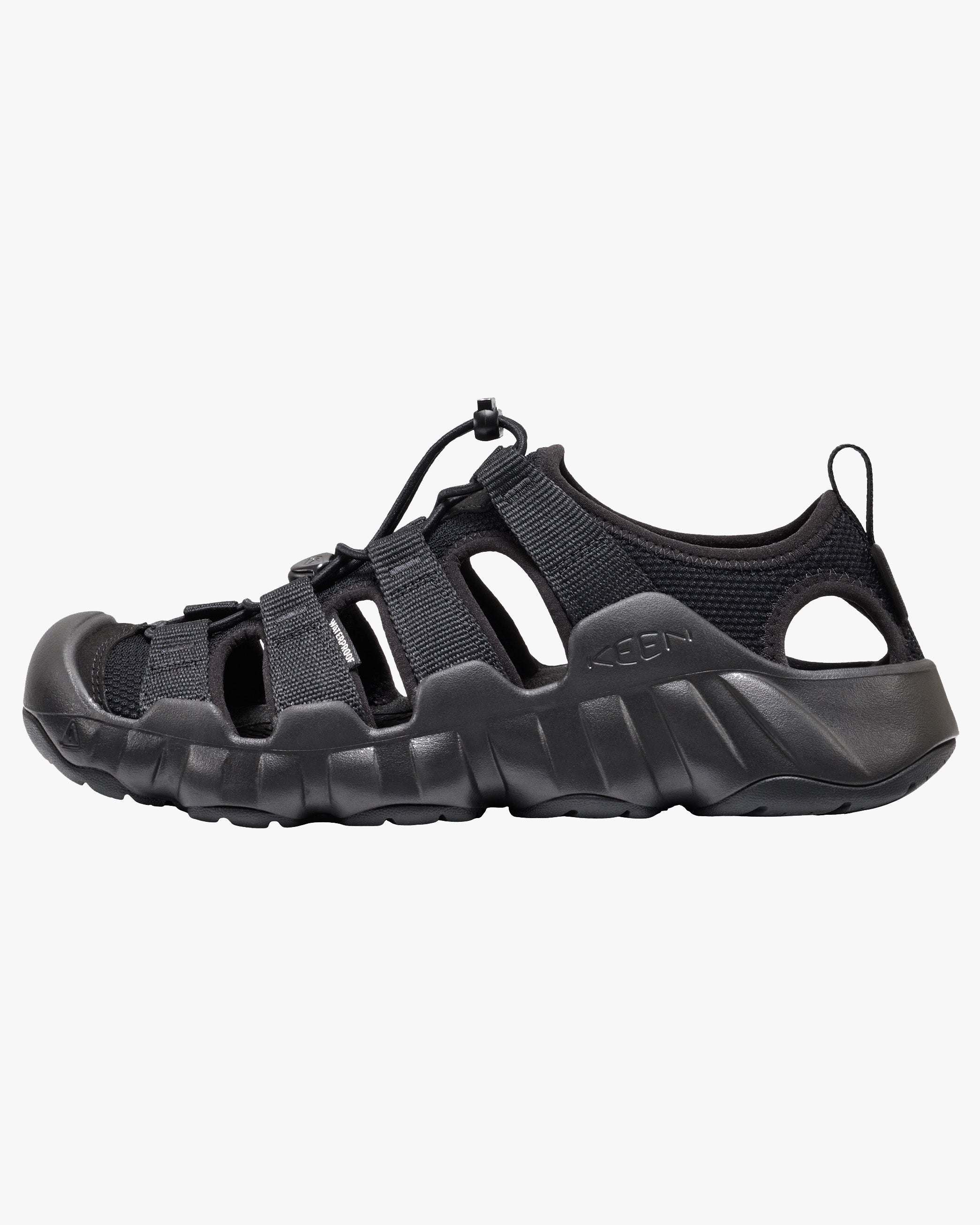 Keen x Snow Peak Hyperport H2 Sandal - Triple Black | Keen Trainers | JEANSTORE