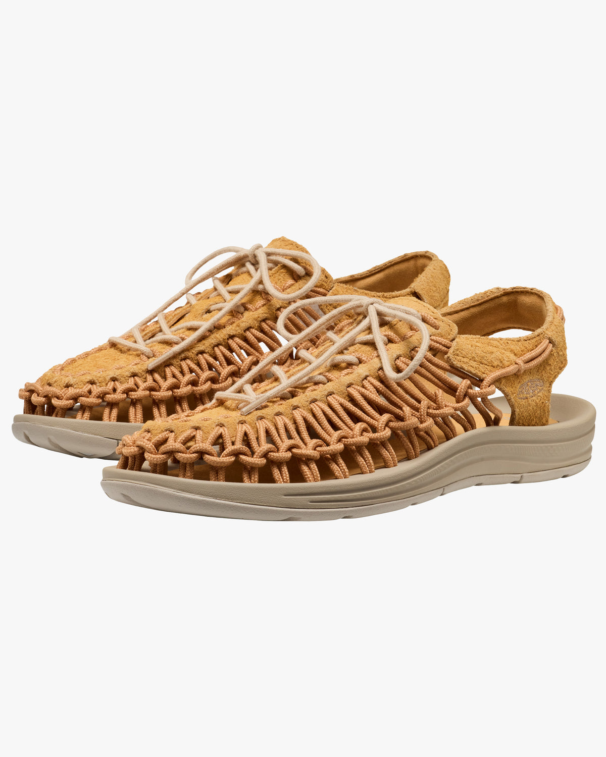 Keen Uneek Leather Sneaker - Oak Buff / Plaza Taupe