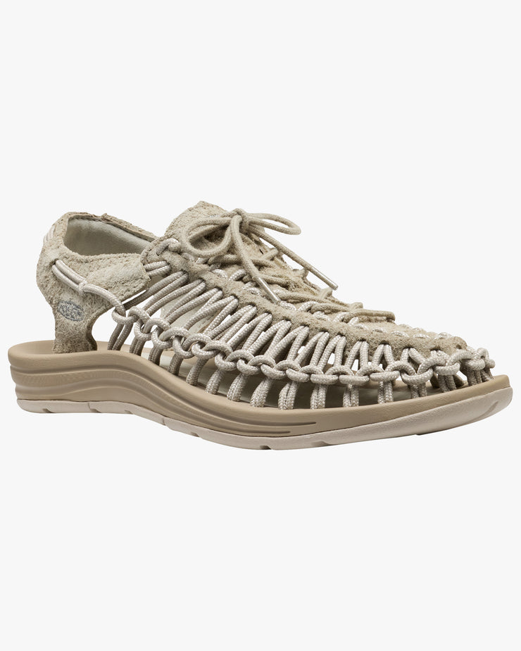 Keen Uneek Leather Sneaker - Abbey Stone / Plaza Taupe