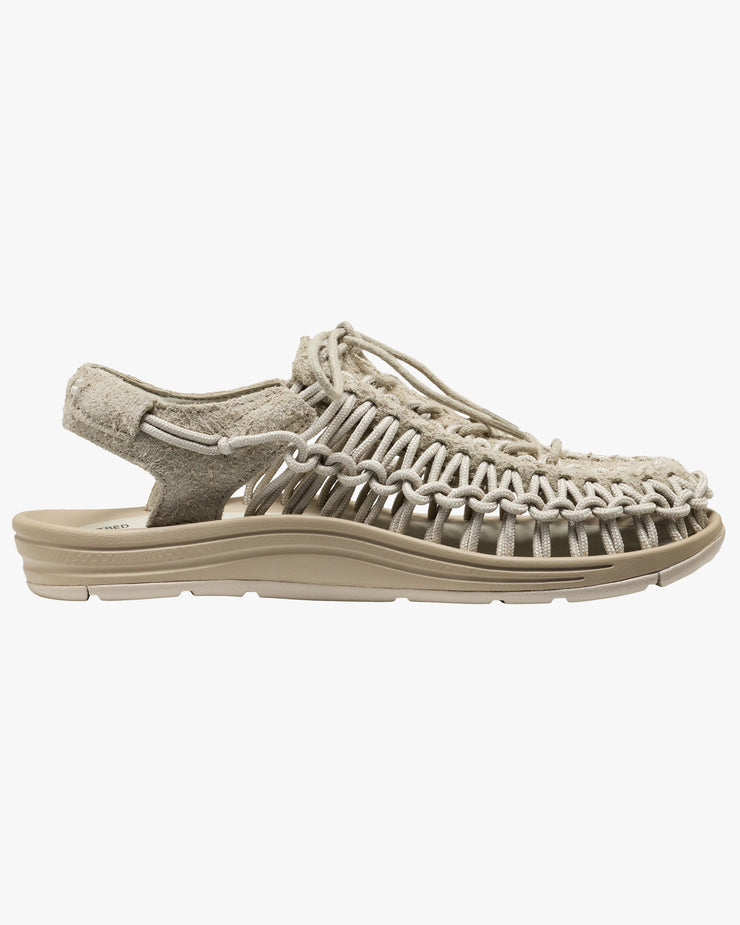Keen Uneek Leather Sneaker - Abbey Stone / Plaza Taupe