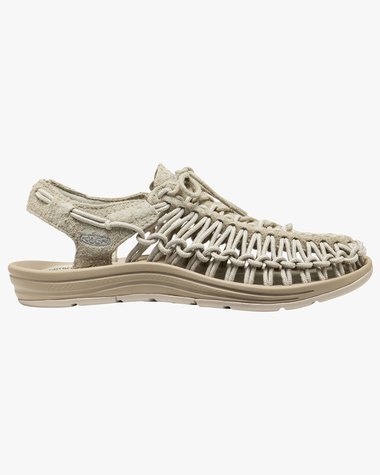 Keen Uneek Leather Sneaker - Abbey Stone / Plaza Taupe