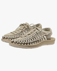 Keen Uneek Leather Sneaker - Abbey Stone / Plaza Taupe