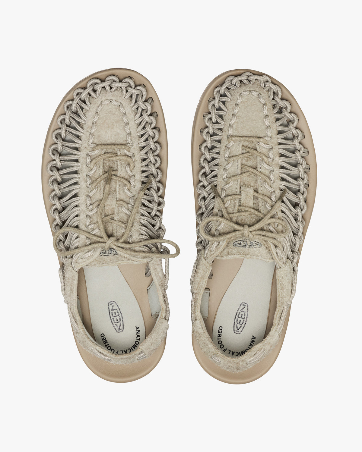 Keen Uneek Leather Sneaker - Abbey Stone / Plaza Taupe