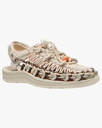 Keen x Henrik Vibskov Uneek Leather Sneaker - Tangerine / Cream