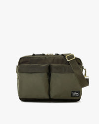 Porter-Yoshida & Co. Force Shoulder Bag S - Olive Drab | Porter-Yoshida & Co. Bags | JEANSTORE