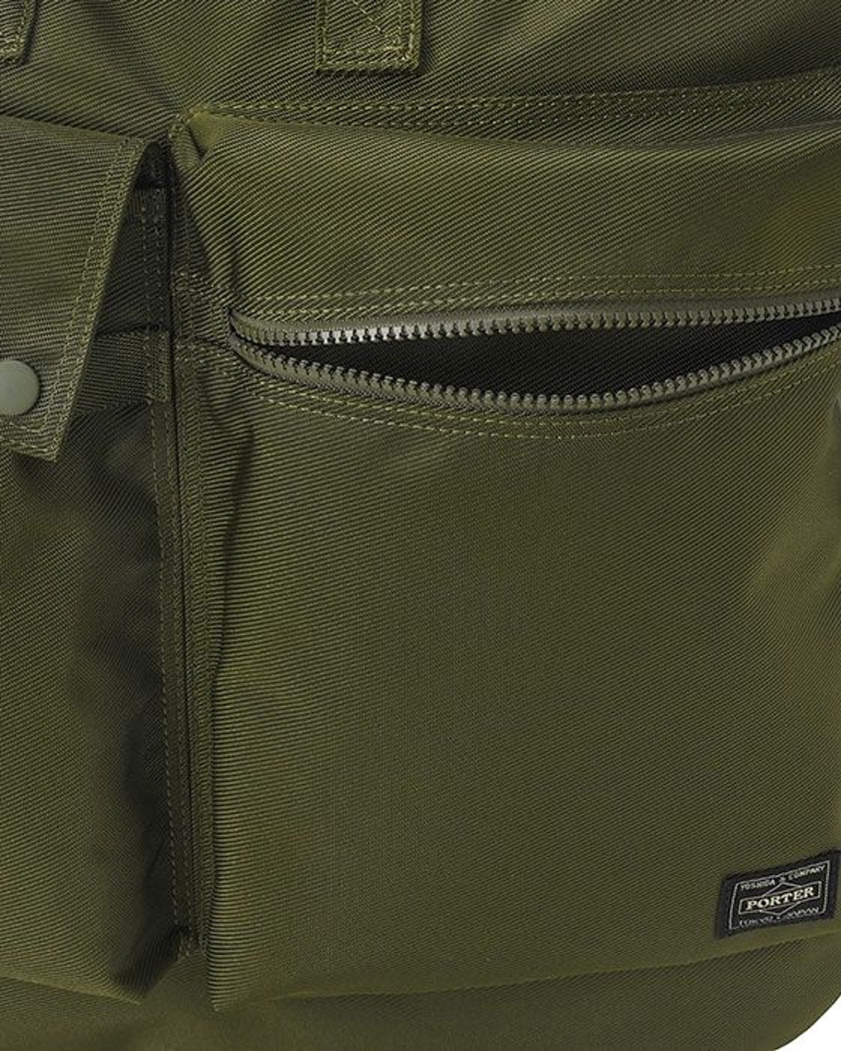 Porter-Yoshida & Co. Unit 2-Way Helmet Bag - Khaki | Porter-Yoshida & Co. Bags | JEANSTORE