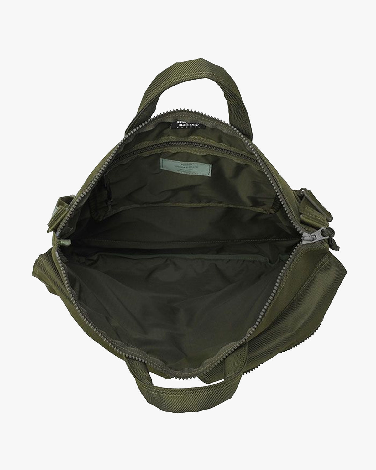 Porter-Yoshida & Co. Unit 2-Way Helmet Bag - Khaki | Porter-Yoshida & Co. Bags | JEANSTORE