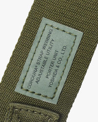 Porter-Yoshida & Co. Unit 2-Way Helmet Bag - Khaki | Porter-Yoshida & Co. Bags | JEANSTORE